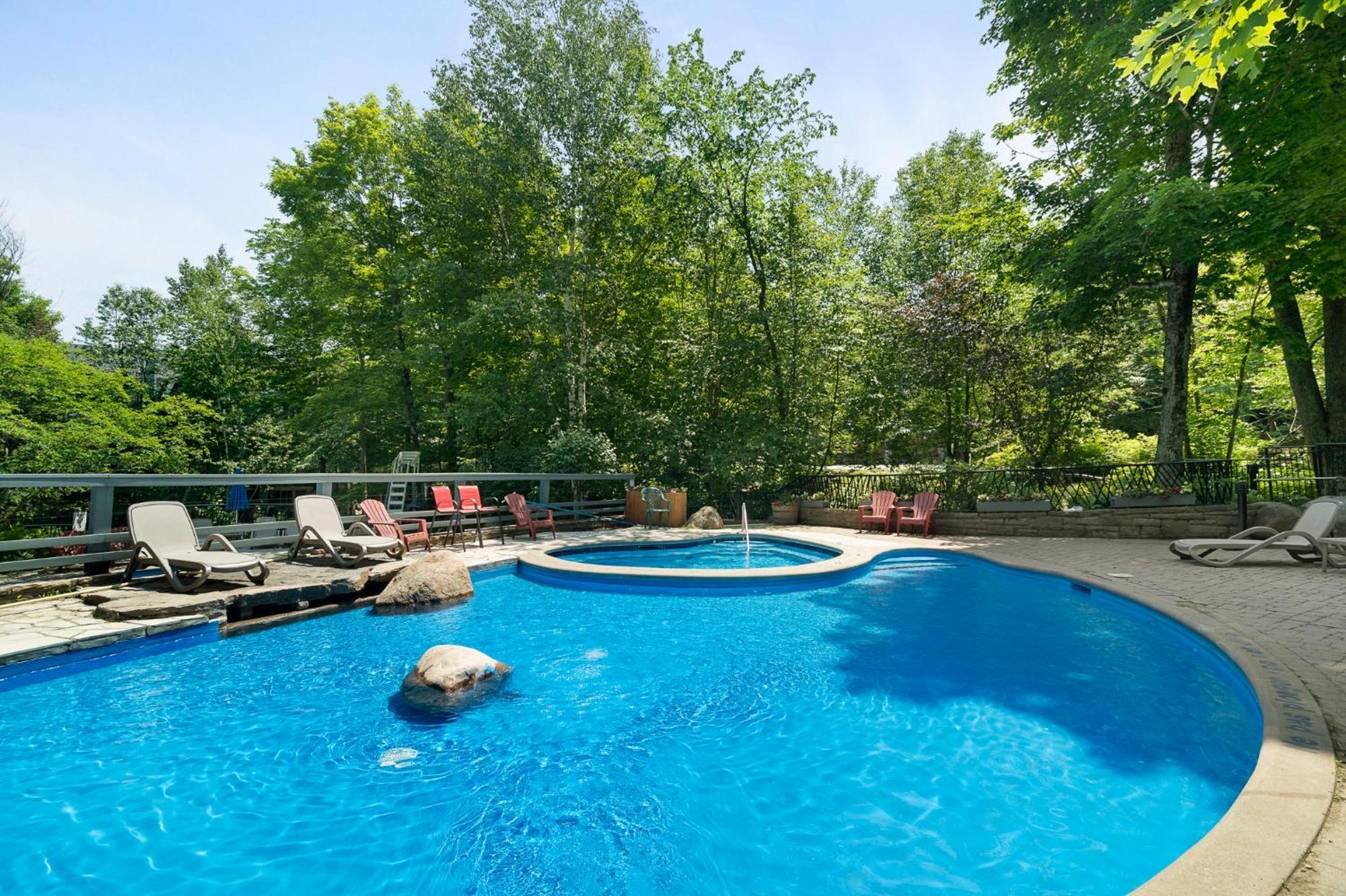 Les Manoirs Wpool & Hot Tub Near Village 120-7 Mont-Tremblant Esterno foto